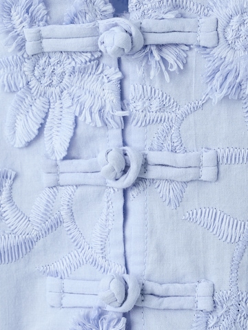 MANGO Blouse 'CAPUCHIN' in Blue