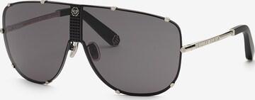 Philipp Plein Sonnenbrille in Schwarz: Vorderseite