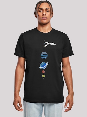 T-Shirt F4NT4STIC en noir : devant