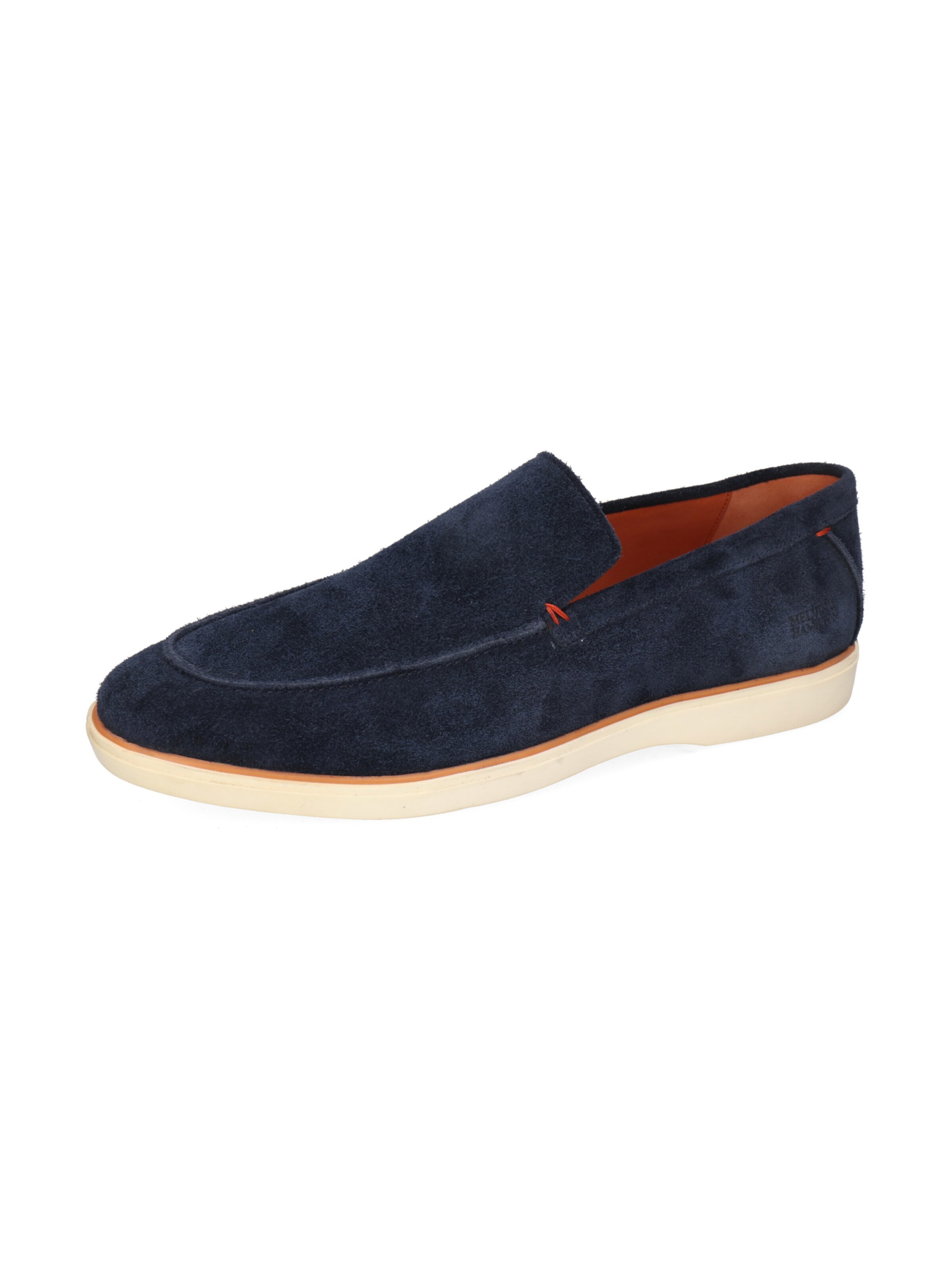 MELVIN & HAMILTON Moccasins 'Pablo 1' in Blue: front