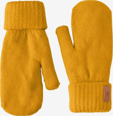 BabyMocs Gloves in Yellow: front