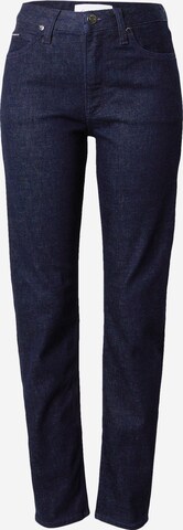 Calvin Klein Slimfit Jeans in Blauw: voorkant