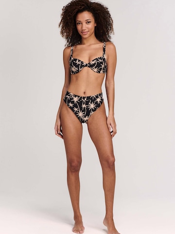 Shiwi T-Shirt Bikini 'DAISY' in Schwarz