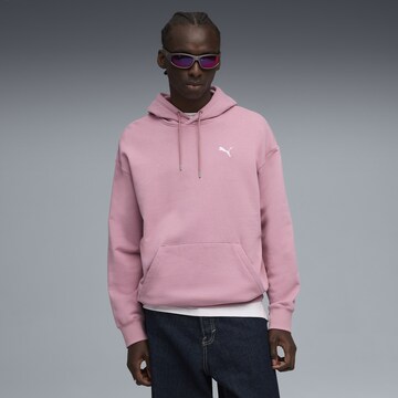 Sweat-shirt 'Wardrobe Ess' PUMA en rose : devant