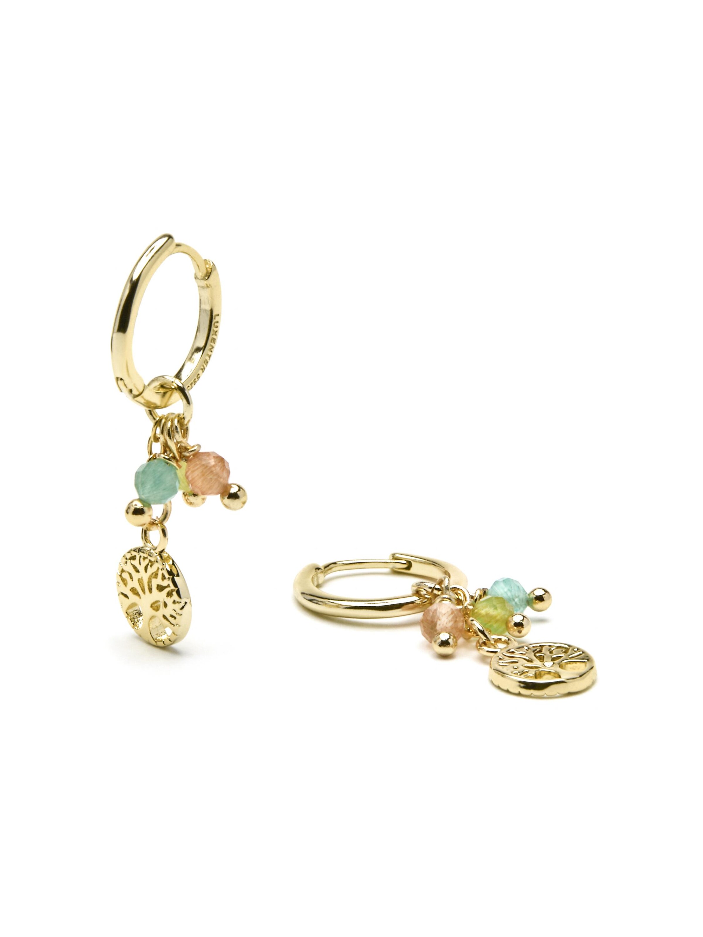 Boucles d'oreilles 'Balal' Luxenter en mélange de couleurs