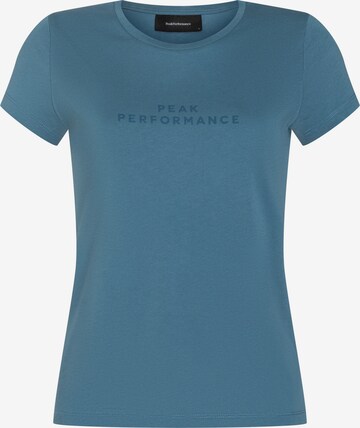 PEAK PERFORMANCE Shirt in Blue: front