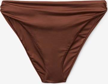 CALZEDONIA Bikini Bottoms in Brown: front