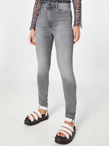 Skinny Jeans 'Kafey' di G-Star RAW in grigio: frontale