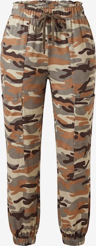 MYMO Loosefit Broek in Groen: voorkant