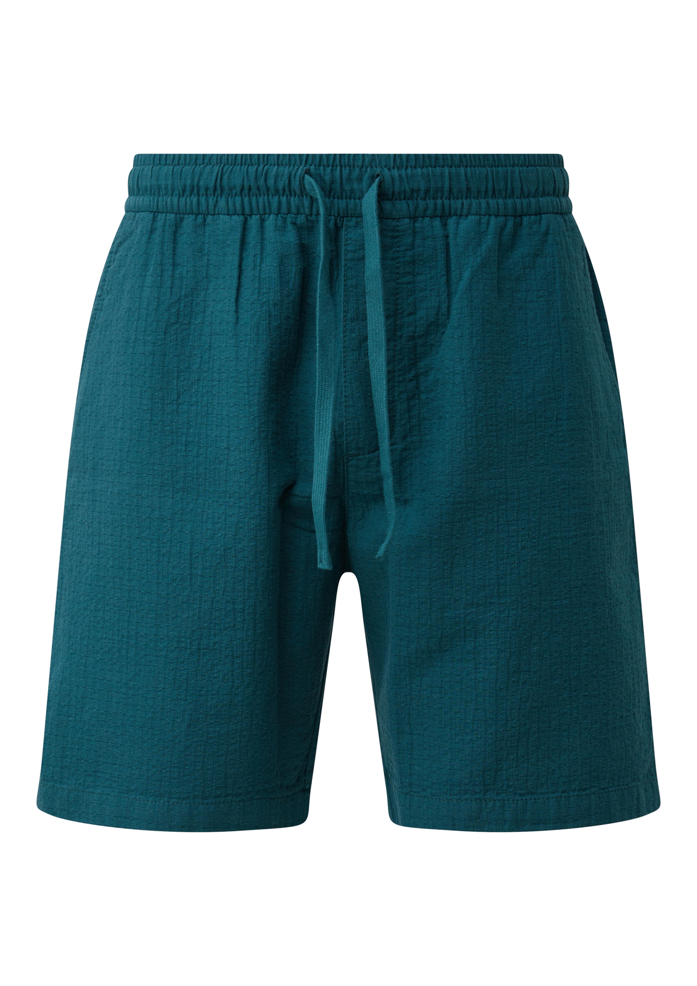 QS Regular Shorts in Blau: Vorderseite