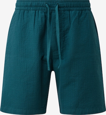 QS Regular Shorts in Blau: Vorderseite