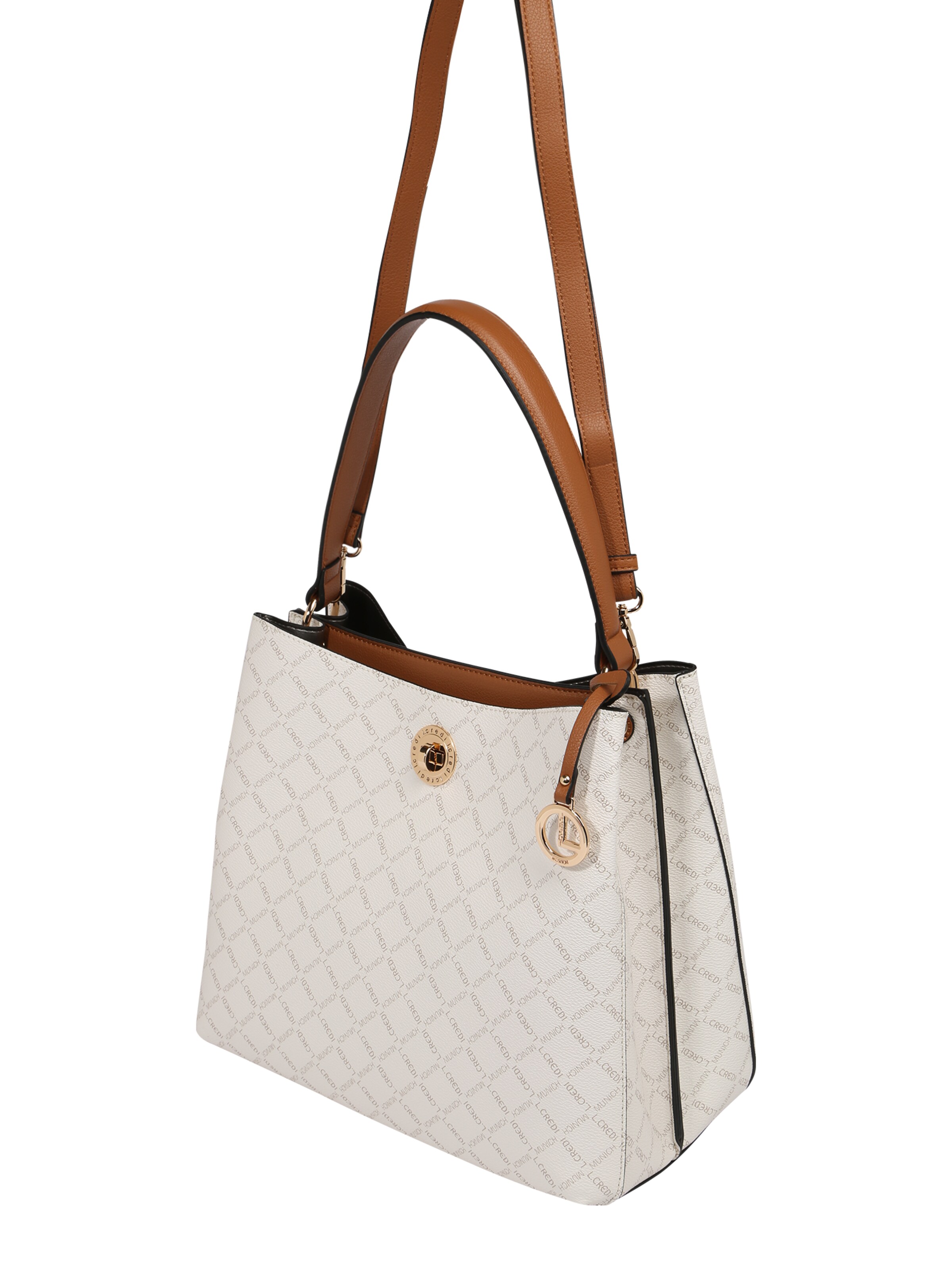 Sac à bandoulière 'Filiberta' L.CREDI en blanc