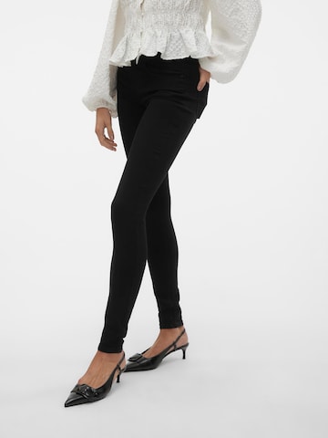 VERO MODA Skinny Jeansy 'Donna' w kolorze czarny