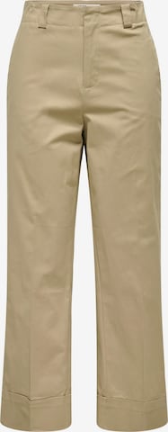 ONLY - Pantalón chino 'ONLRosalie' en beige: frente