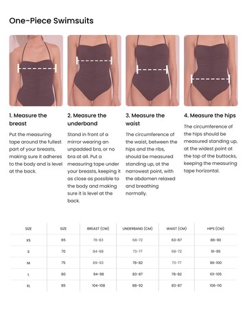 Tezenis Badeanzug in Schwarz