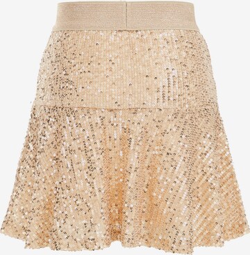 WE Fashion Skirt in Gold