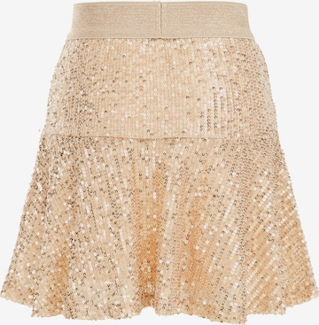 WE Fashion Skirt in Gold