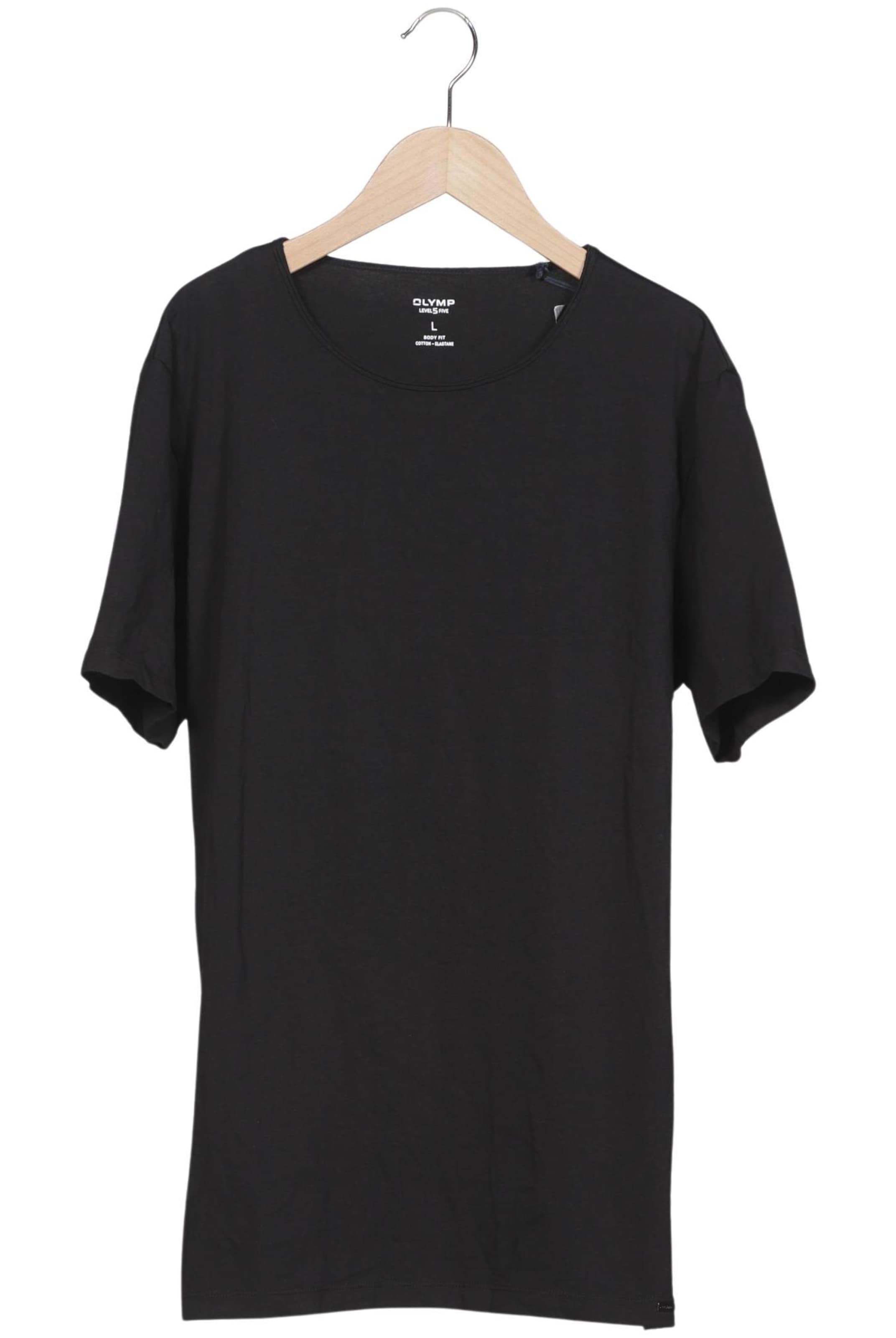 OLYMP Shirt in L in Black: front