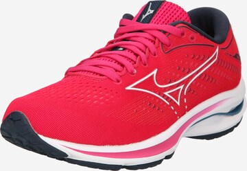 Chaussure de sport 'WAVE RIDER 25' MIZUNO en rose : devant