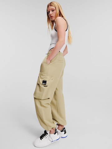 KARL LAGERFELD JEANS Regular Hose in Beige