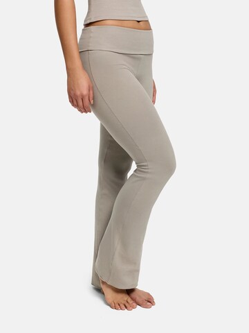 évasé Leggings 'Cotton Flared Bootcut Leggings' cfab (formerly creamy fabrics) en gris