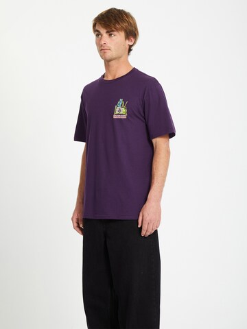 Volcom T-Shirt 'Catv' in Lila