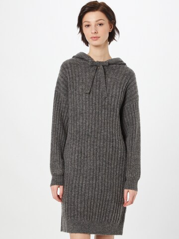 ABOUT YOU Knitted dress 'Marit' in Grey: front