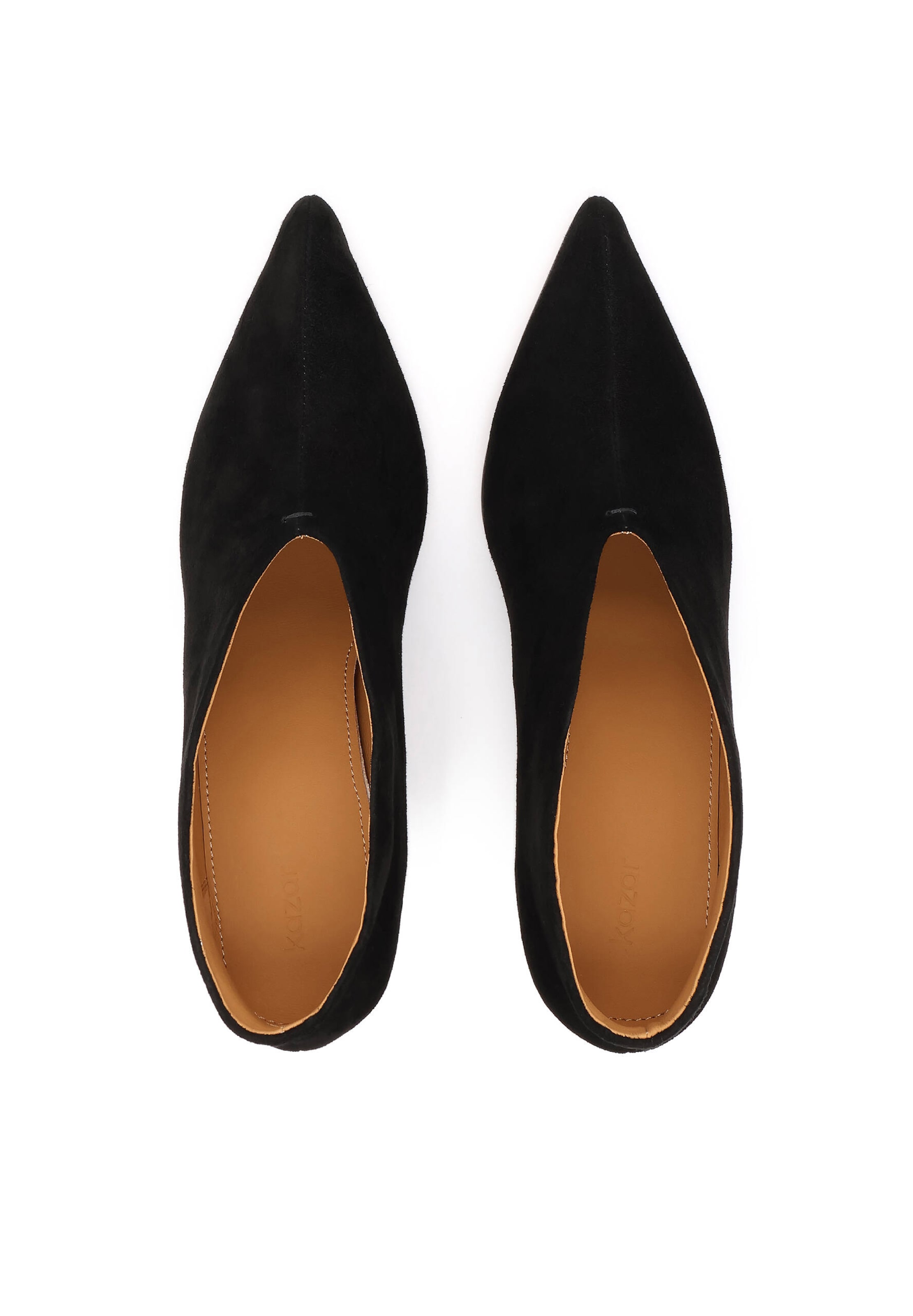 Kazar Salonarji z visoko peto | črna barva