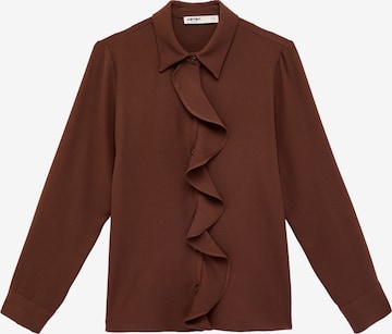 Koton Bluse in Braun: Vorderseite