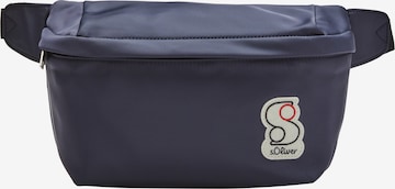 s.Oliver Fanny Pack in Blue: front
