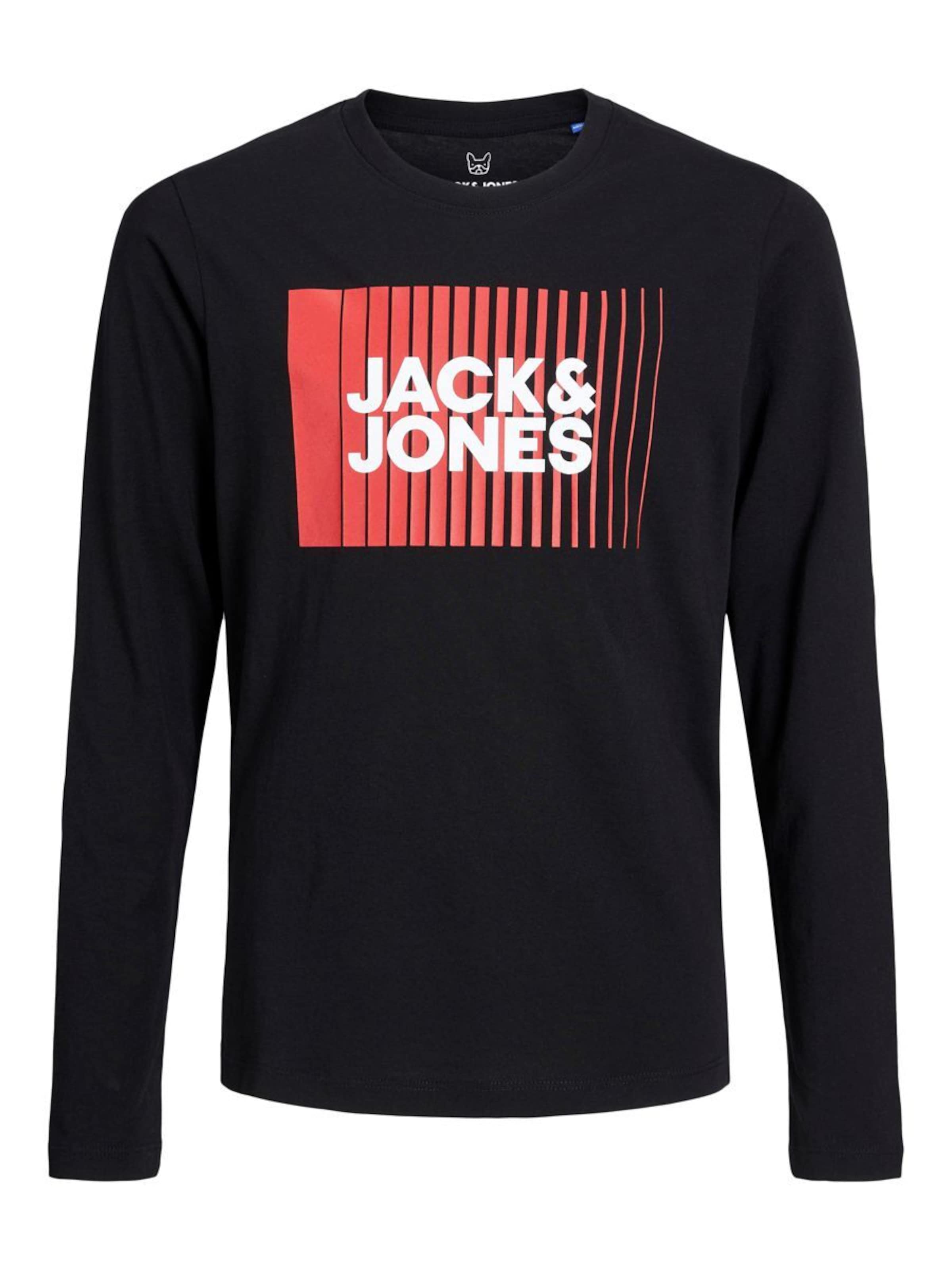 Jack & Jones Junior Shirt in Black: front