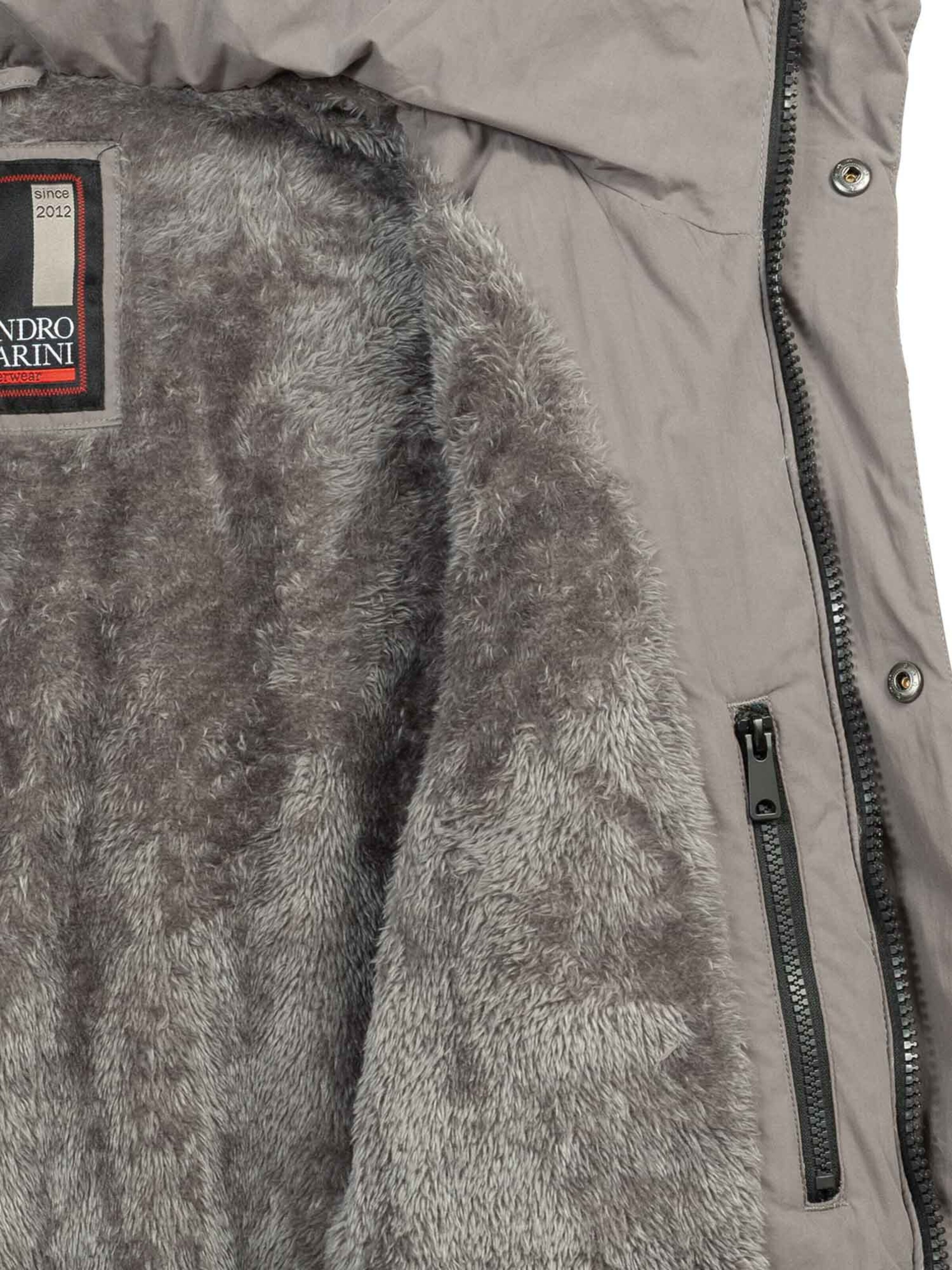 Alessandro Salvarini Winterjas 'AS458' in Grijs