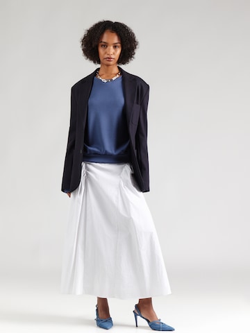 MSCH COPENHAGEN Sweatshirt 'Brionna Ima Q' i blå