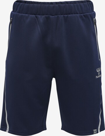 Hummel Regular Shorts in Blau: predná strana