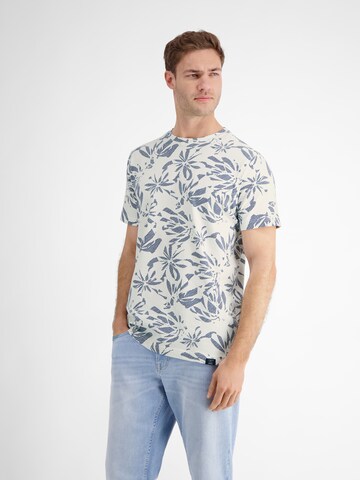 T-Shirt LERROS en blanc : devant