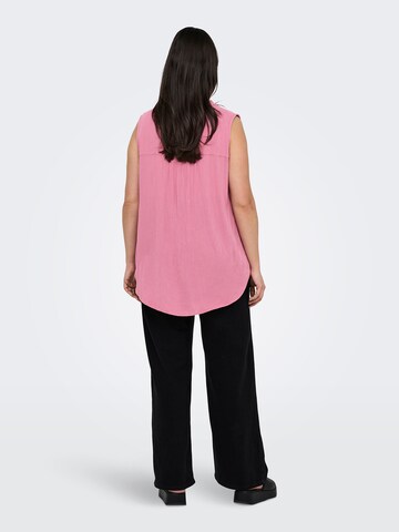 ONLY Carmakoma Bluse 'CARJETTE' in Pink