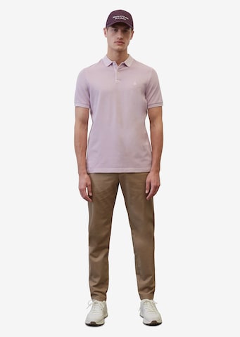 Marc O'Polo Regularny krój Koszulka w kolorze fioletowy