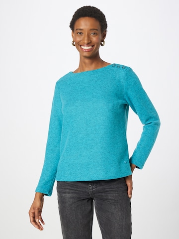 TOM TAILOR Sweater in Blue: front