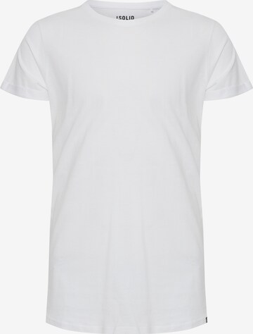 !Solid Shirt 'LONGO' in Weiß: predná strana