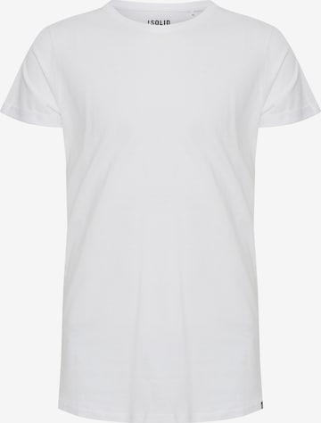 !Solid Shirt 'LONGO' in White: front