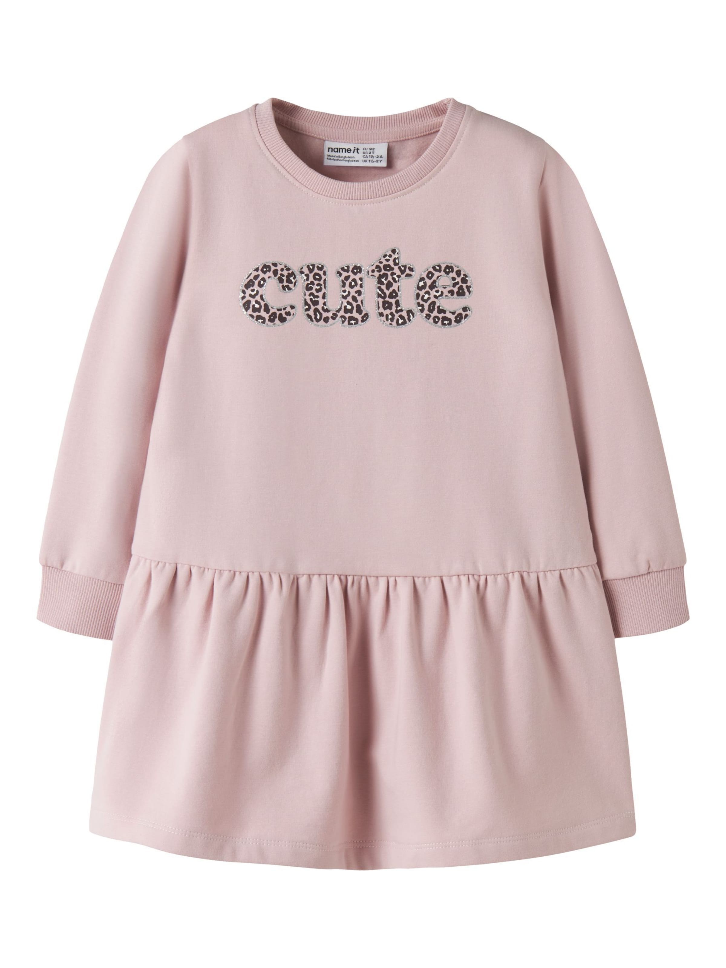 NAME IT - Vestido en rosa: frente
