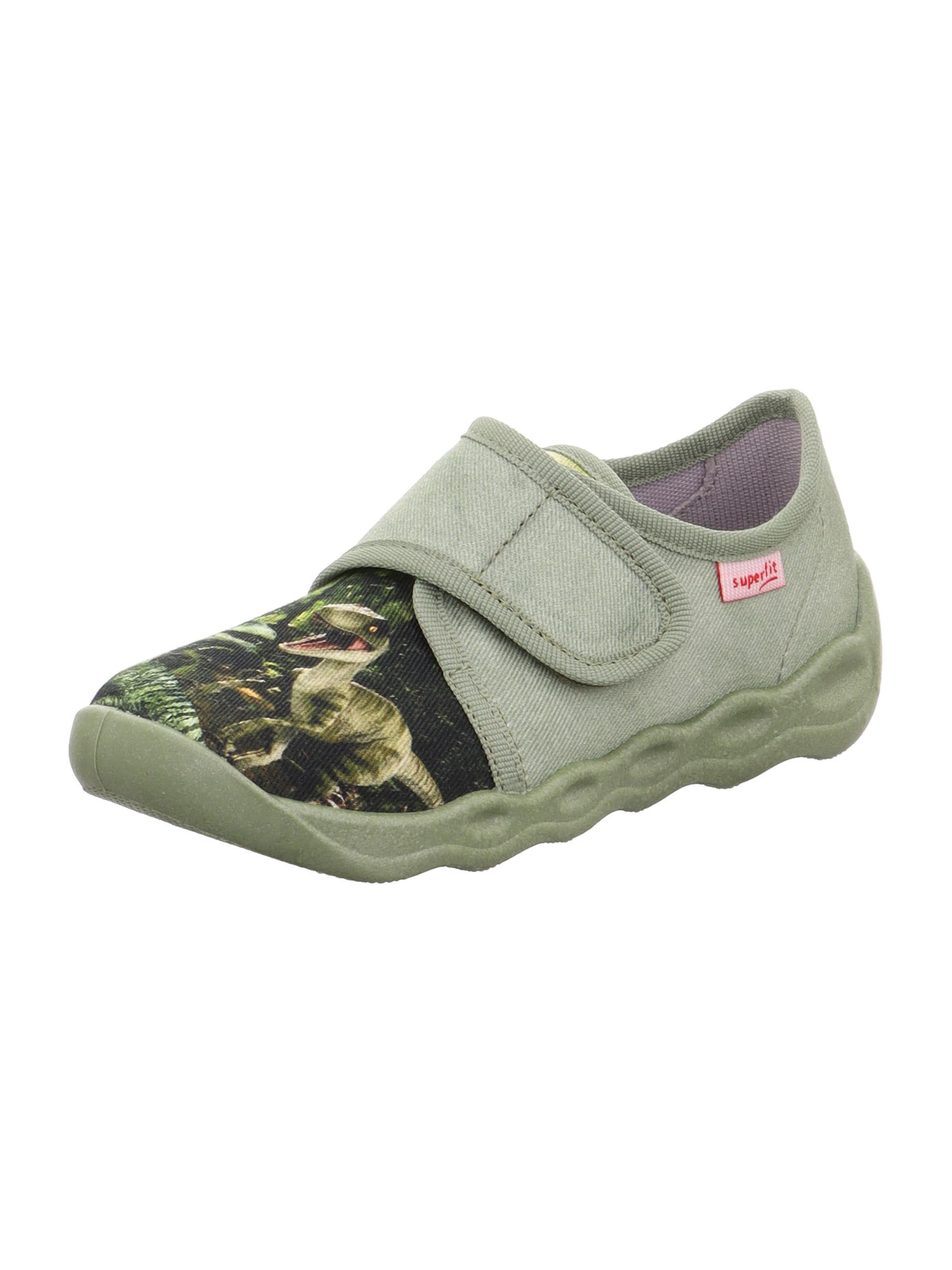 SUPERFIT Slippers 'BUBBLE' in Green: front