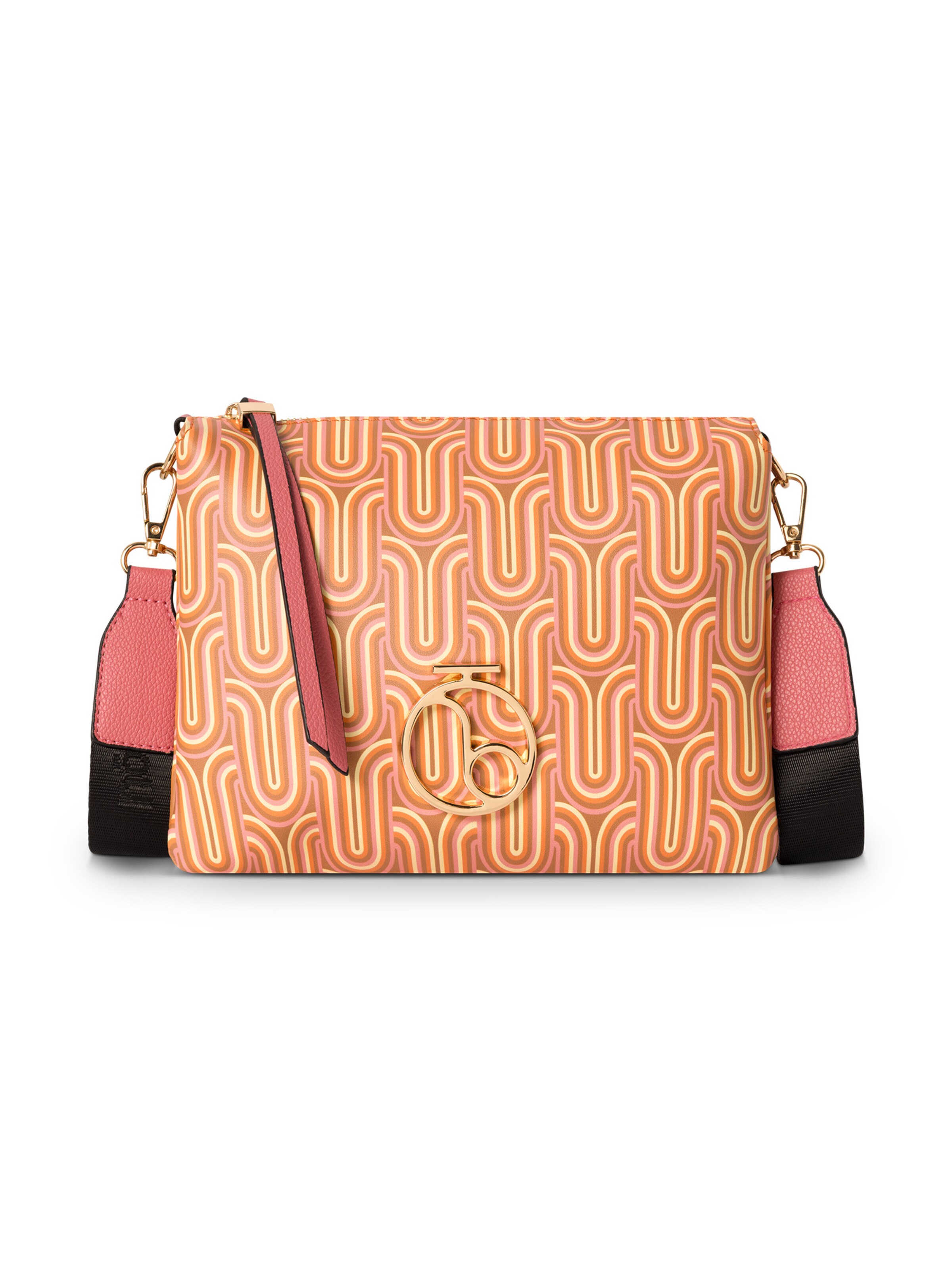 Sac à bandoulière 'CASCADE' NOBO en mélange de couleurs : devant