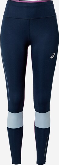 ASICS Sportbyxa 'VISIBILITY' i ljusblå / mörkblå / mauve, Produktvy