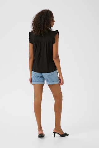 Kaffe Bluse 'KALiany Via' in Schwarz