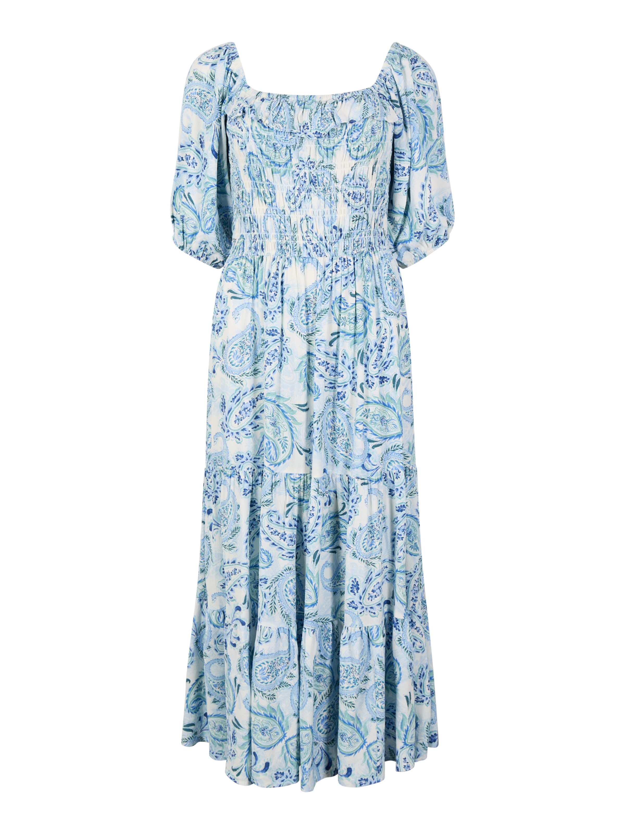 Robe ' ' Apricot en beige : devant
