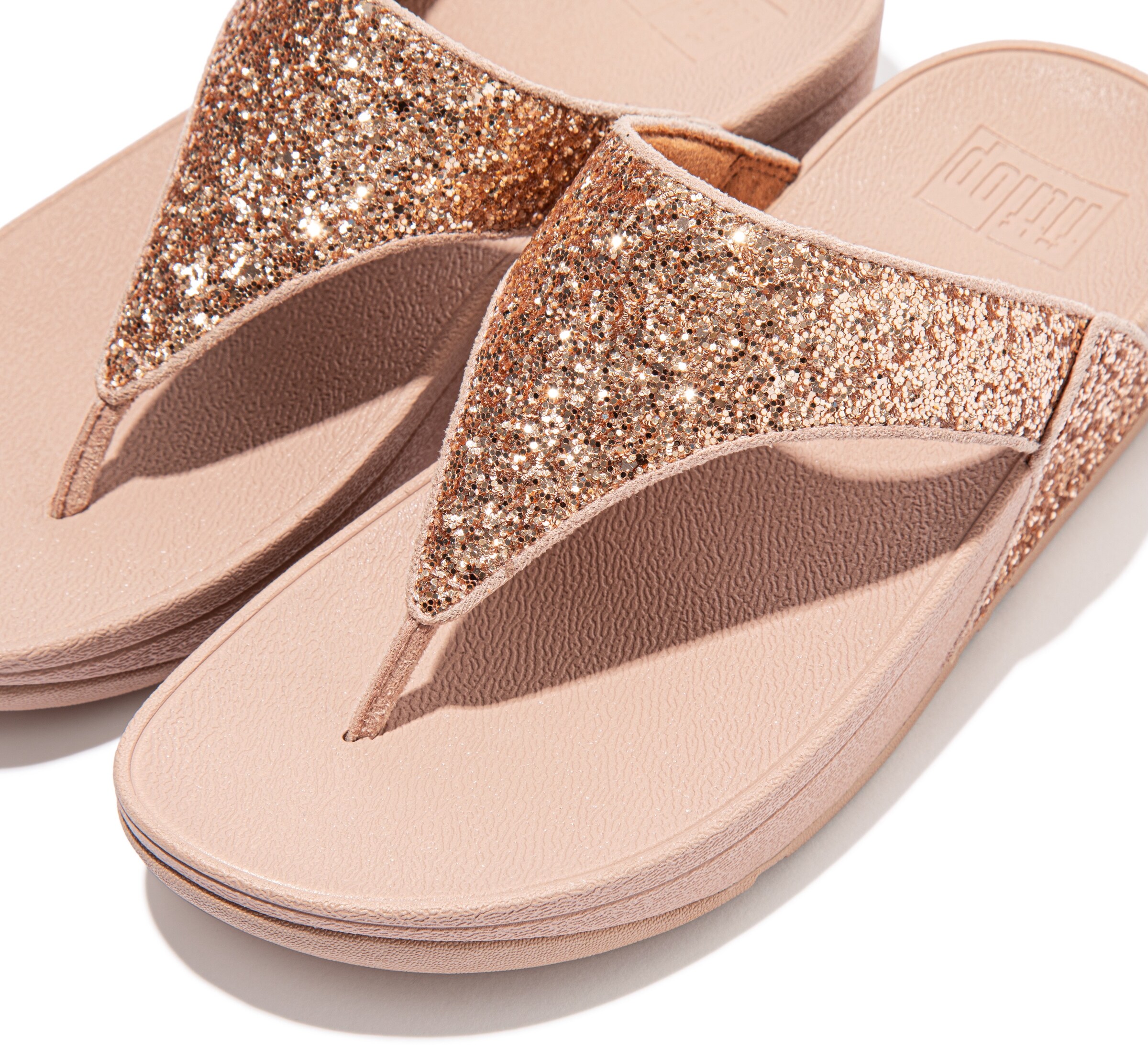 FitFlop T-Bar Sandals in Pink