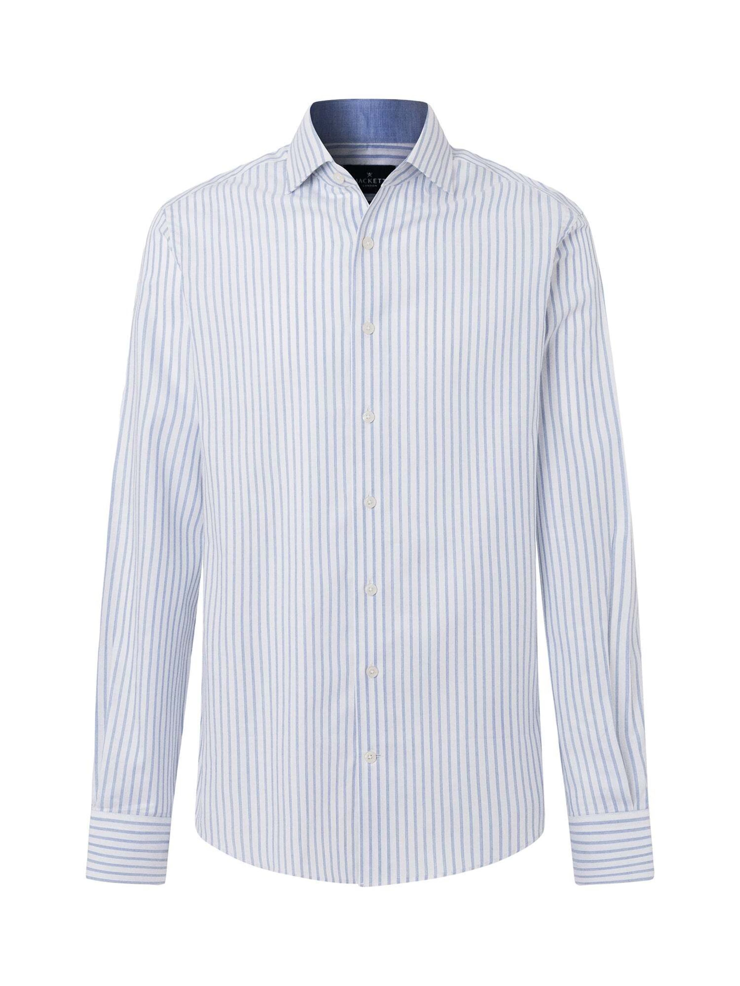 Hackett London Regular fit Button Up Shirt in Blue: front