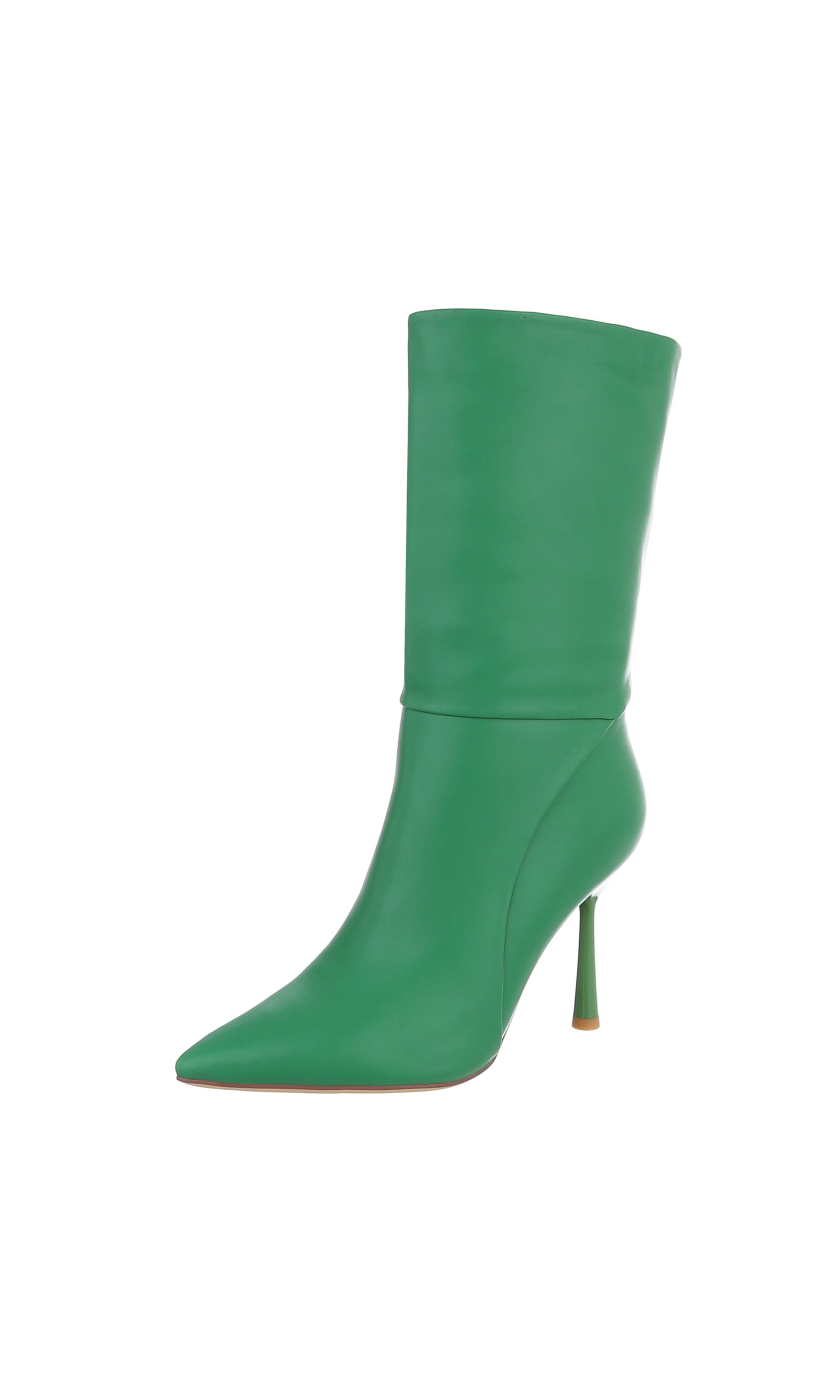 Ital-Design Boots in Green: front