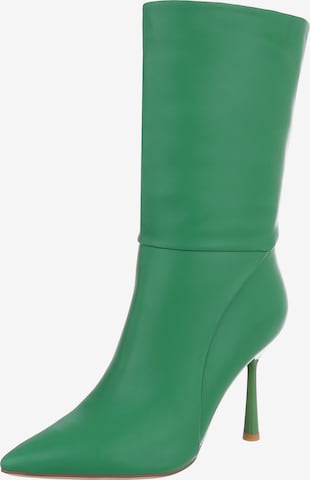 Ital-Design Boots in Green: front